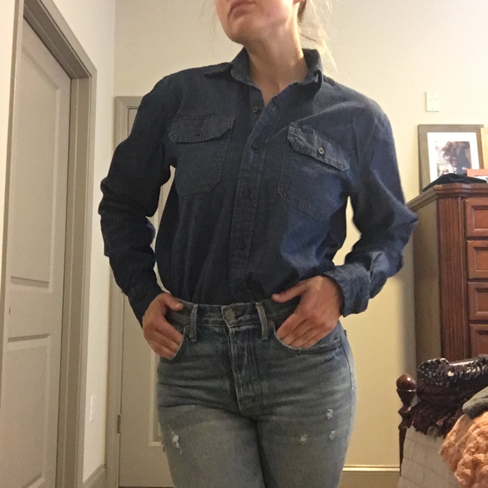 Vintage Wrangler Denim button up